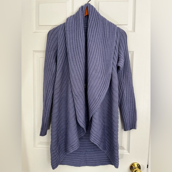 Purivan Link Purple Open Cardigan One Size - Picture 1 of 3